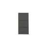 Schuhkipper >Bert< 3 Klappen, 6 paar Schuhe, in anthrazit, Metall - 51x104x16cm (BxHxT)