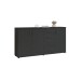 Sideboard >BC 1040< 3 Türen, 4 Schubladen, anthrazit - 160x84x35cm (BxHxT)