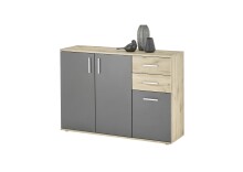 Sideboard >BC 1040< 3 Türen, 2 Schubladen,...