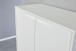 Barschrank >Bar 3< 10 Fächer, Halterung für Weingläser, Weiß matt - 79x156x38cm (B/H/T)