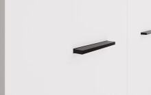 Schuhschrank >Leon< 2 Türen, 2 Schübe, 9 Böden, Eiche Dekor / Weiß - 90x195x38cm (BxHxT)