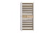 Schuhschrank >Leon< 2 Türen, 2 Schübe, 9 Böden, Eiche Dekor / Weiß - 90x195x38cm (BxHxT)