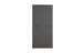 Schuhschrank >Leon< 2 Türen + Schübe, 9 Böden, Eiche Dekor / Anthrazit - 90x195x38cm BxHxT