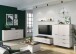 Couchtisch >California< in Kaschmir / Nussbaum-Dekor  - 109x39x59cm (BxHxT)