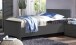 Bett >Chalet< Seniorenbett, Liegefläche 100x200cm, Graphit - 109x85x210cm (BxHxT)