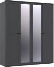 Drehtürenschrank >Chalet< 4 Türen, 2...