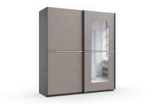 Schwebetürenschrank >Dundee< in GRAPHIT +...