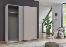 Schwebetürenschrank >Neu-Ulm< 2 Böden, 2...