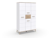 Kleiderschrank >Fehmarn< 4 Böden, 3 Stangen,...