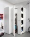 Mehrzweckschrank >MRK Multiraumkonzept< 1 Boden, 1 Stange, in WEISS - 45x185x68cm (BxHxT)
