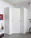 Mehrzweckschrank >MRK Multiraumkonzept< 1 Boden, 1 Stange, in WEISS - 50x185x68cm (BxHxT)