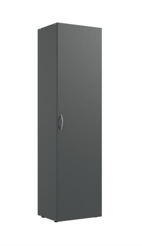 Mehrzweckschrank >MRK Multiraumkonzept< 1 Boden, 1 Stange, in GRAPHIT - 30x185x68cm (BxHxT)