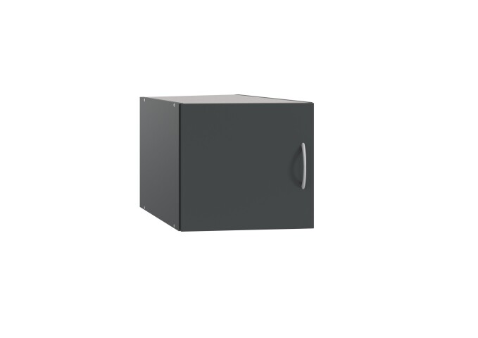 Schrankaufsatz >MRK Multiraumkonzept< in GRAPHIT - 40x40x68cm (BxHxT)
