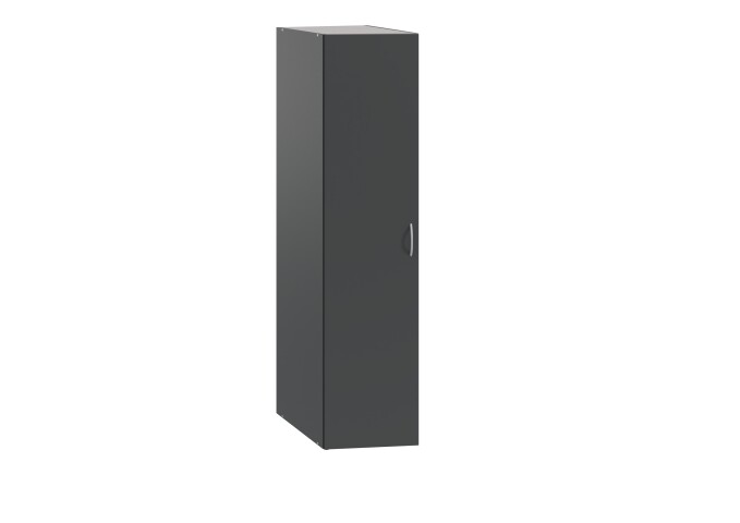 Eckschrank >MRK Multiraumkonzept< in GRAPHIT - 40x185x68cm (BxHxT)