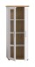Vitrine >Verona< 2 Türen, re./ li. montierbar, Sibiu Lärche Dekor - 64x161x37cm (BxHxT)