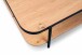 Couchtisch >Pina 2< Ablageboden, Artisaneiche Dekor, MDF + Metall - 120x45x64cm (BxHxT)