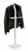 Herrendiener >Lukas< Hosen und Bügelhalter, weiß, Metall - 45x112x21cm (BxHxT)