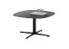 Couchtisch >Aiden< in anthrazit Steinoptik, schwarz - 80x45x80 (BxHxT)