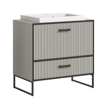 Waschtisch-Set >Bagno< mit Waschbecken, in kaschmir...