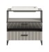 Waschtisch-Set >Bagno< mit Waschbecken, in kaschmir - 80x84x48cm (BxHxT)