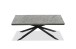 Couchtisch >Irina< in Beton, schwarz, MDF, Metall - 110x42x60cm (BxHxT)