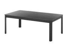 Couchtisch >Lenni< in schwarz, Keramik, Metall -...