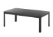 Couchtisch >Lenni< in schwarz, Keramik, Metall - 120x45x70cm (BxHxT)