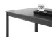 Couchtisch >Lenni< in schwarz, Keramik, Metall - 120x45x70cm (BxHxT)