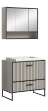 Badezimmer-Set >Bagno< (2-teilig) inkl....