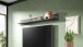 Wandboard >Linea< in grau, Holzwerkstoff - 160x20x20cm (BxHxT)