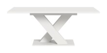 Kulissen-Esstisch >Motion< ausziehbar bis 190cm, in Weiß - 150/190x76x90cm (BxHxT)