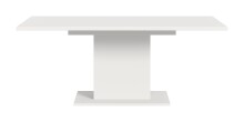 Kulissen-Esstisch >Motion< ausziehbar 190cm, in Weiß - 150/190x76x90cm (BxHxT)