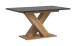 Kulissen-Esstisch >Motion< ausziehbar 190cm, Grau / Artisan Eiche Dekor - 150/190x76x90cm (BxHxT)