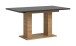 Kulissen-Esstisch >Motion< ausziehbar 190cm, Grau / Artisan Eiche Dekor - 150/190x76x90cm (BxHxT)