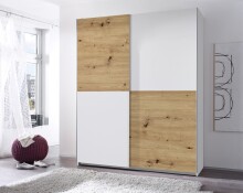 Schwebetürenschrank >Time< 2 Böden, 2...