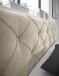 Boxspringbett >Villano< Liegefläche 180x200cm, GEL-Topper, Creme - 231x203x114 (LxBxH)