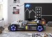Autobett >Rinum< Liegefläche 90x200cm, Schwarz mit Fotodruck - 106x64x220 (B/H/T)