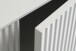 Highboard >PALMA< in Greige, MDF Greige Pantone - 100x125x40cm (BxHxT)