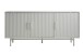 Sideboard >PALMA< in Greige, MDF greige Pantone - 160x75x45cm (BxHxT)