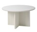 Couchtisch >PALMA< in Greige, MDF + Stahl in greige - 45x80cm (HxD)