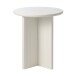 Beistelltisch >PALMA< in Greige, MDF + Stahl in greige - 55x50cm (HxD)