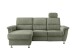 Ecksofa >Ludwigshafen< Motor-funktion, Kopfstütze, Stauraum, moosgrün - 231x113x165 (BxHxT)