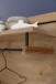 Garderobenpaneel >GRENO< 5 Haken, Ablage, Eiche teilmassiv - 80x114x27 (BxHxT)