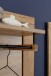 Garderobenpaneel >GRENO< 5 Haken, Ablage, Eiche teilmassiv - 80x114x27 (BxHxT)