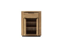 Garderoben-Set >Greno< (5-teilig) Massivholzfront - Teilmassiv - 230x200,5x40 (BxHxT)
