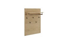 Garderoben-Set >ARAYA< (5-teilig) in Eiche teilmassiv - 227x195x40,5 (BxHxT)