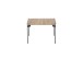 Couchtisch >ALTO< in Eiche, massivholz / Metall - 60x38x60cm (BxHxT)