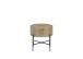 Beistelltisch >MANACOR< in Eiche Dekor, Holzwerkstoff/ Metall - 45x45cm (HxD)