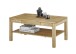 Couchtisch >SALEM< mit Schublade, Asteiche, Massivholz - 115x54x70cm (BxHxT)