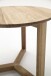 Satztisch >FAYE< (3er-Set) in Asteiche - Einzeltische B50xH42, B35xH35, B30xH32 cm
